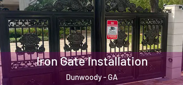 Iron Gate Installation Dunwoody - GA